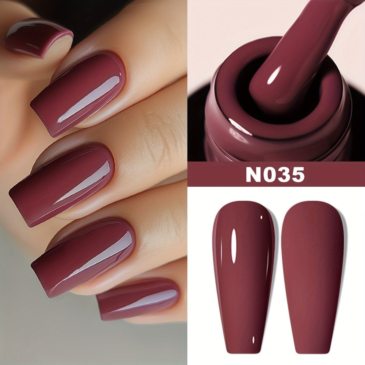 Monochrome Plastic Bottles / New Standard Plastic Bottle Bottom Glue / New Standard Plastic Bottle No-Wash Sealing Layer ---- Nail Polish Gel, New Styles for 2024, Autumn And Winter Trendy Colors, Specially Designed for Popul