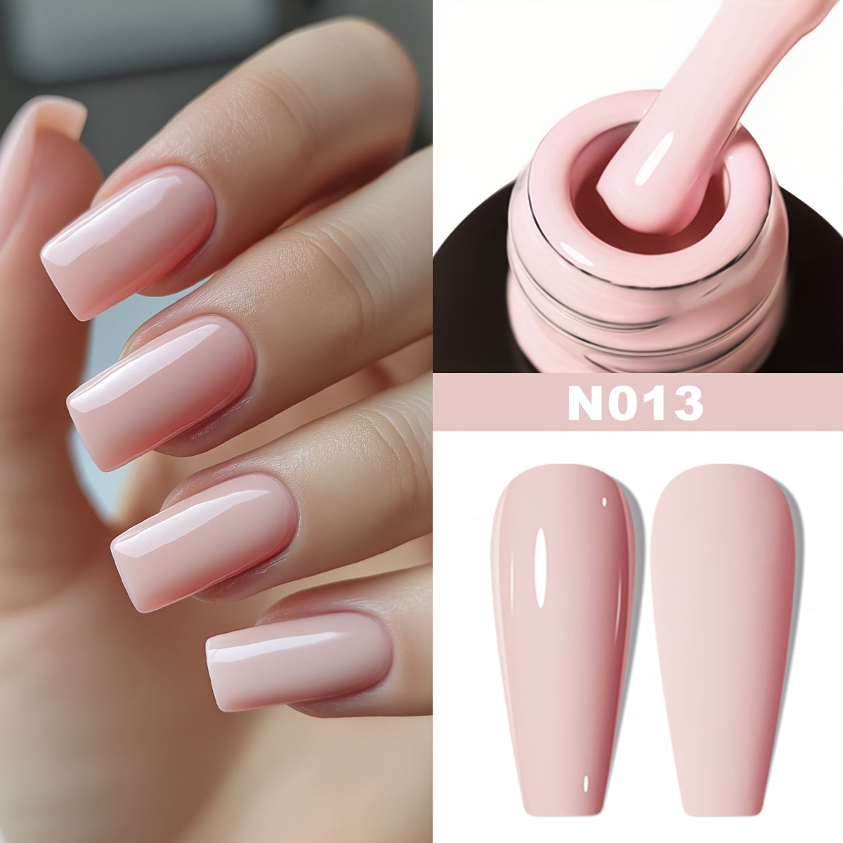 Monochrome Plastic Bottles / New Standard Plastic Bottle Bottom Glue / New Standard Plastic Bottle No-Wash Sealing Layer ---- Nail Polish Gel, New Styles for 2024, Autumn And Winter Trendy Colors, Specially Designed for Popul