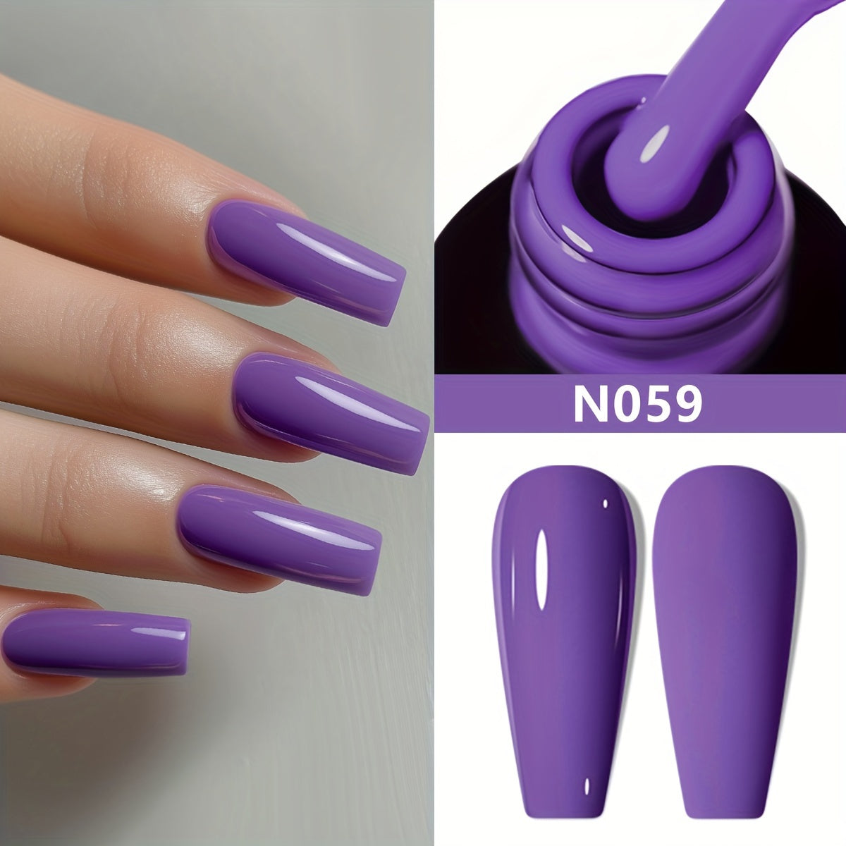 Monochrome Plastic Bottles / New Standard Plastic Bottle Bottom Glue / New Standard Plastic Bottle No-Wash Sealing Layer ---- Nail Polish Gel, New Styles for 2024, Autumn And Winter Trendy Colors, Specially Designed for Popul