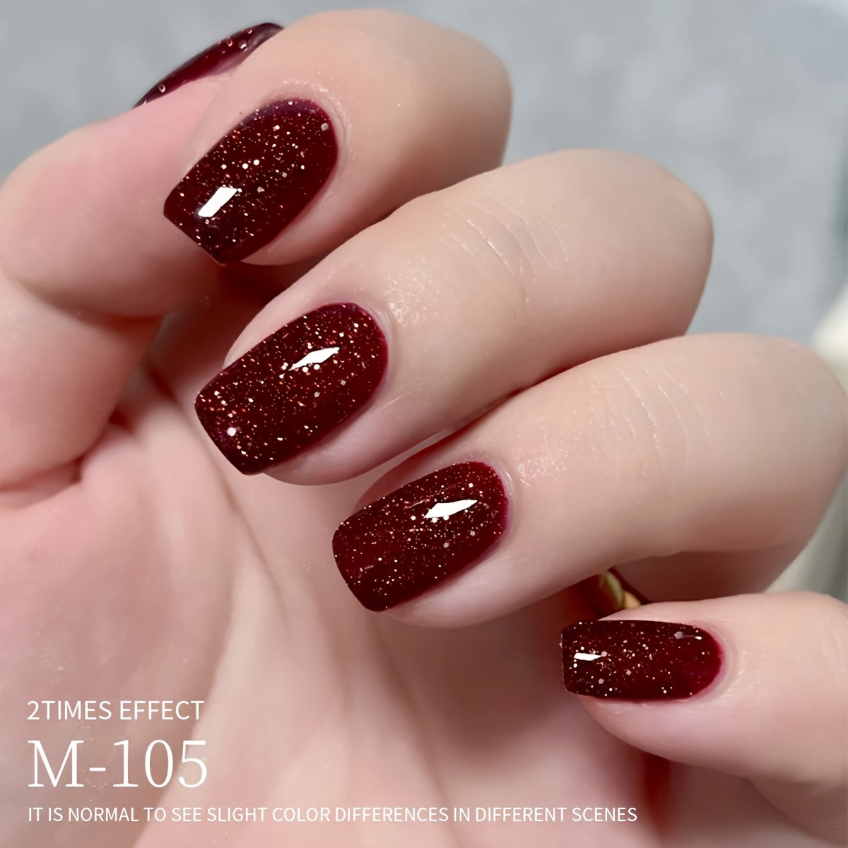 XEIJAYI 5 Colors 15ml New Popular Nail Gel Semi Permanent Nail Art Soaking LED Nail Salon DIY Nail Salon Gel, Best for Christmas