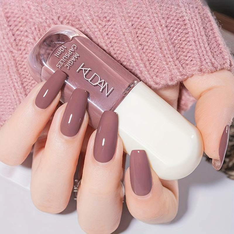 Water-Based Nail Polish - Quick-Drying, Durable, Peelable, And Easy to Apply for Beautiful Nails.