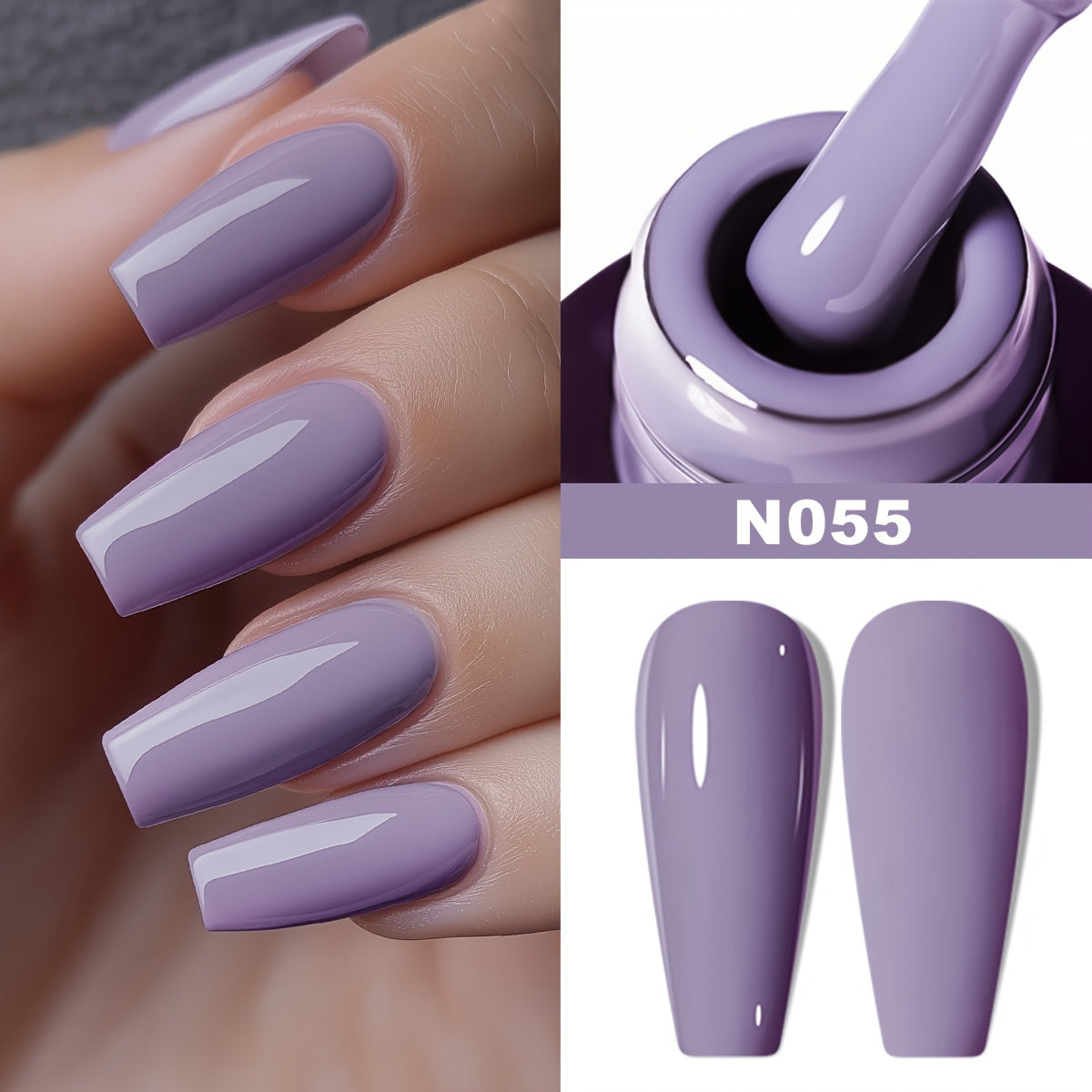 Monochrome Plastic Bottles / New Standard Plastic Bottle Bottom Glue / New Standard Plastic Bottle No-Wash Sealing Layer ---- Nail Polish Gel, New Styles for 2024, Autumn And Winter Trendy Colors, Specially Designed for Popul