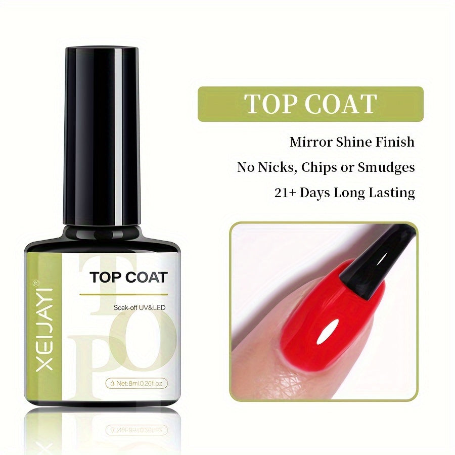 Monochrome Plastic Bottles / New Standard Plastic Bottle Bottom Glue / New Standard Plastic Bottle No-Wash Sealing Layer ---- Nail Polish Gel, New Styles for 2024, Autumn And Winter Trendy Colors, Specially Designed for Popul