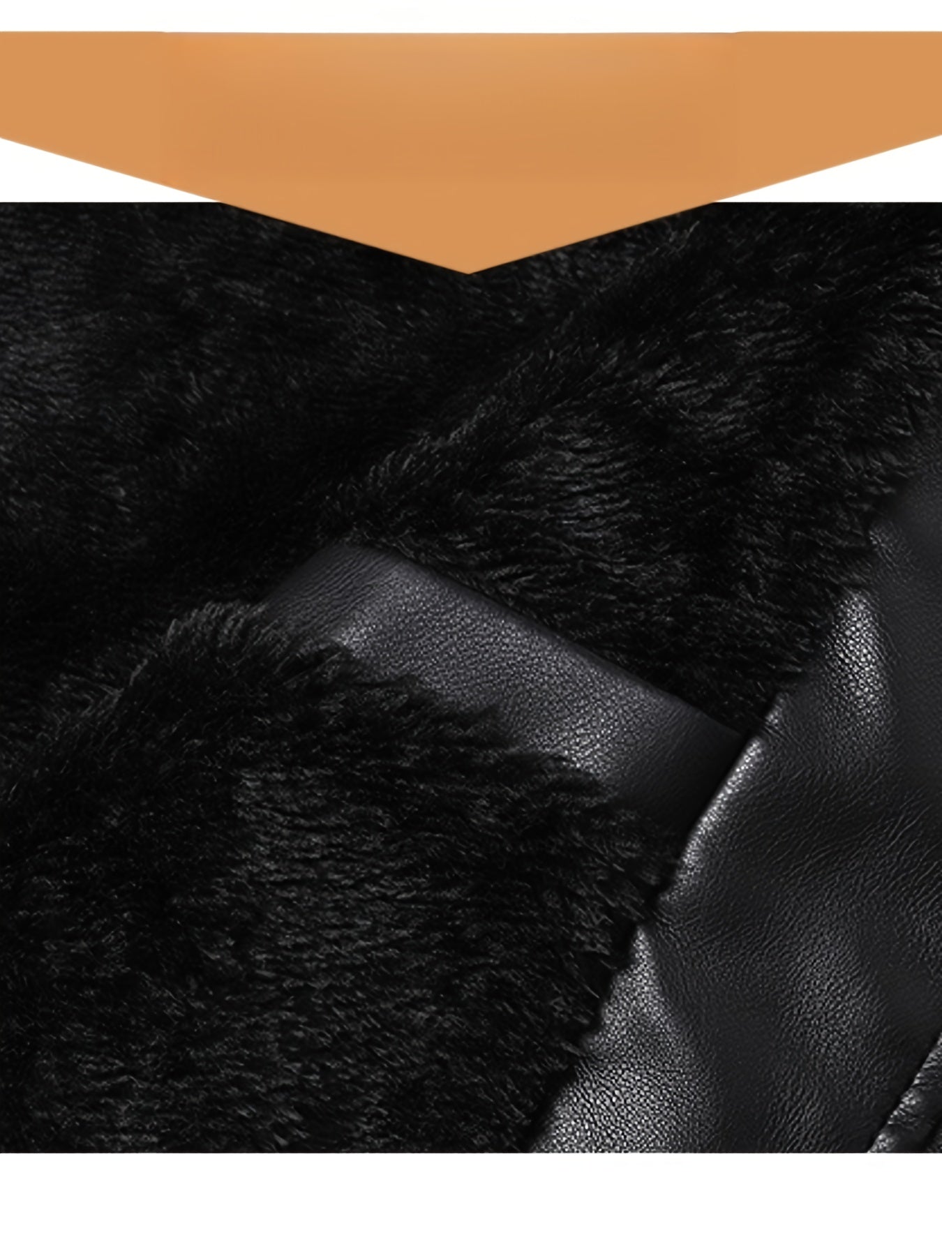 's Bomber Jacket with Plush - Full-Zip Windproof Coat, Stand Collar & Zippered Pockets, Golden-Tone Zipper (Black/Brown/Tan) - Casual & Style Outerwear, Hand Washable Jacket