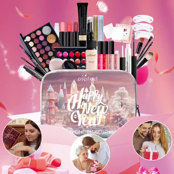 POPFEEL 2025 New Gift Cosmetic Makeup Set Beauty Makeup Box New Year Surprise Gift Mother's Day Present