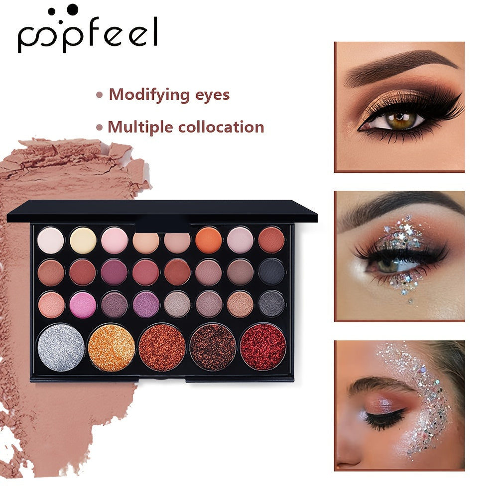 POPFEEL 2025 New Gift Cosmetic Makeup Set Beauty Makeup Box New Year Surprise Gift Mother's Day Present