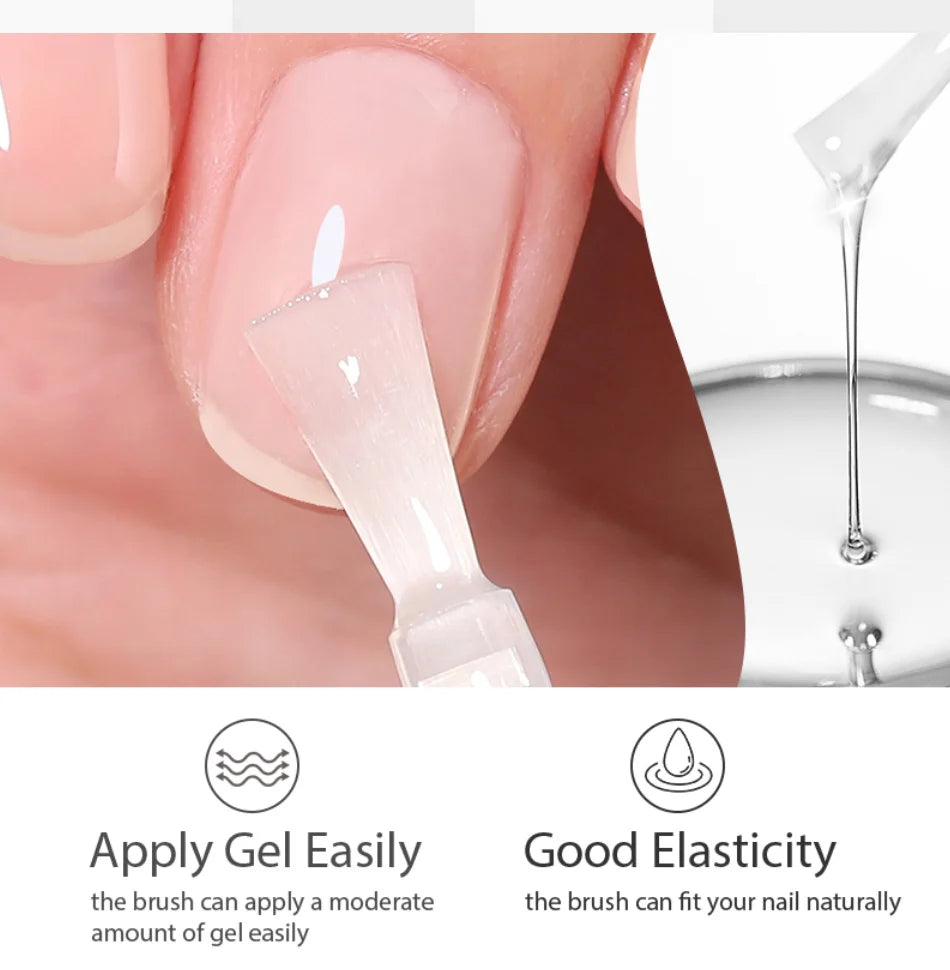 BORN PRETTY 15ml Function Gel Base Super Top Coat Reinforcement Gel Rubber Base Gel Soak Off UV LED Semi-Permanant Varnish