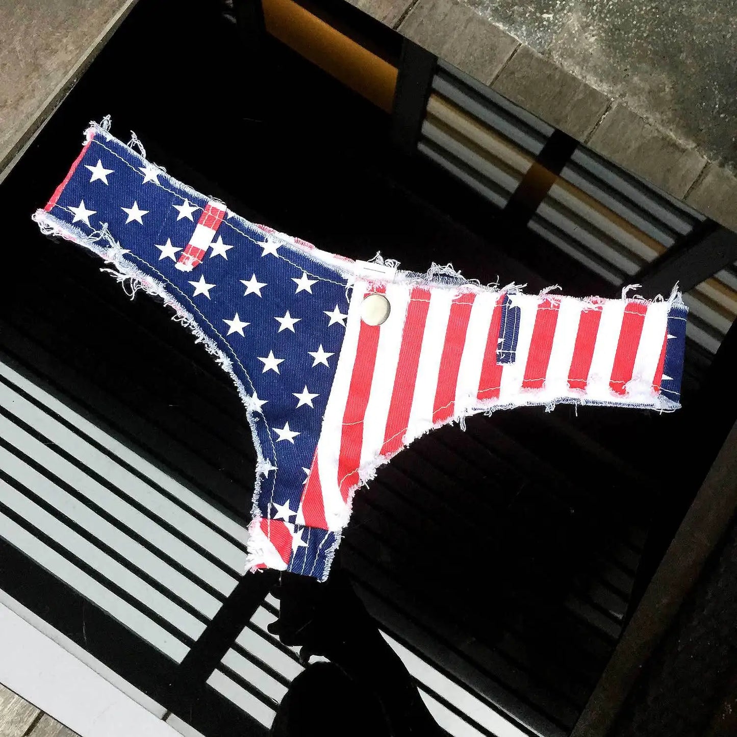 New Sexy American Flag Women's Bikini Set 2025 Summer Holiday
