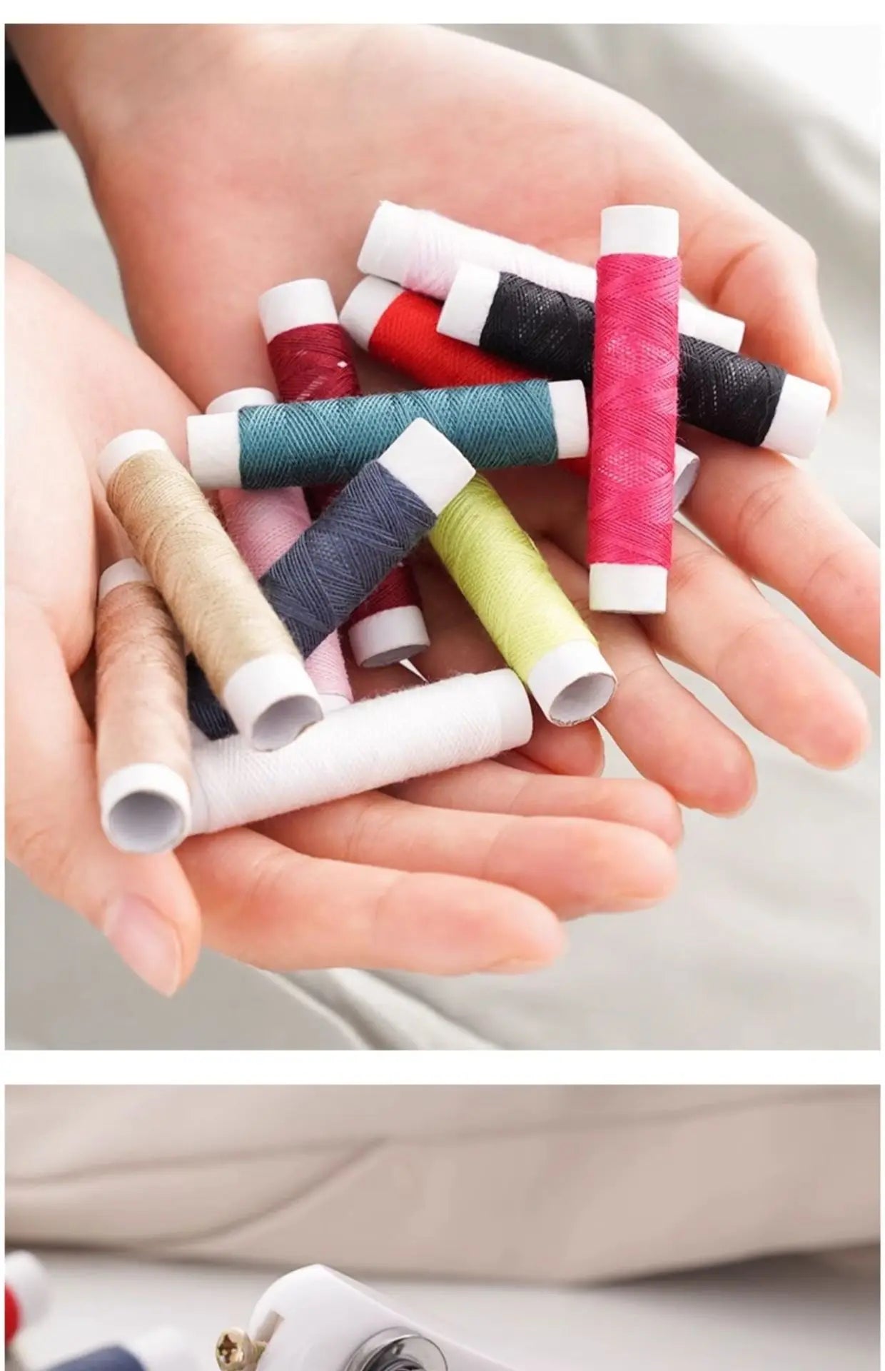 Portable Mini Cordless Stitch Machines Manual Sewing Machine Useful for DIY Household Clothes Leather Handheld Tools Accessories
