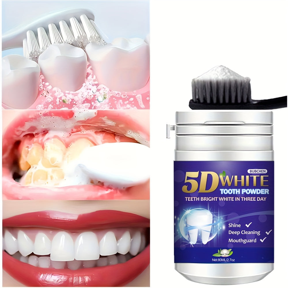 Teeth Whitening Powder, Tooth Cleaning Powder, Fresh Mint Flavor, Effective Shine And Deep Cleaning Toothpowder