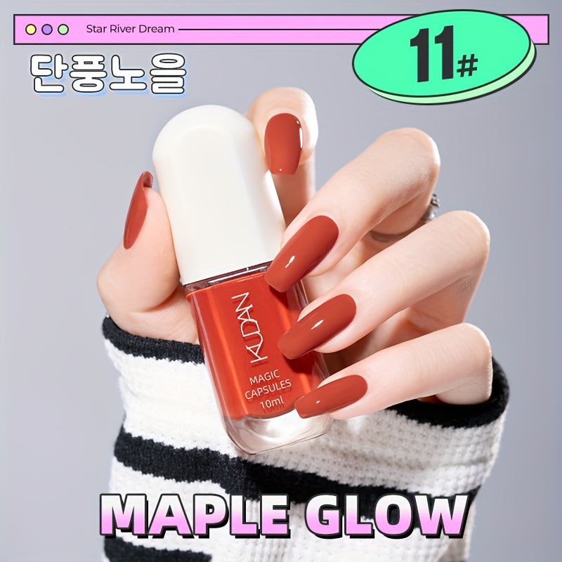 Water-Based Nail Polish - Quick-Drying, Durable, Peelable, And Easy to Apply for Beautiful Nails.