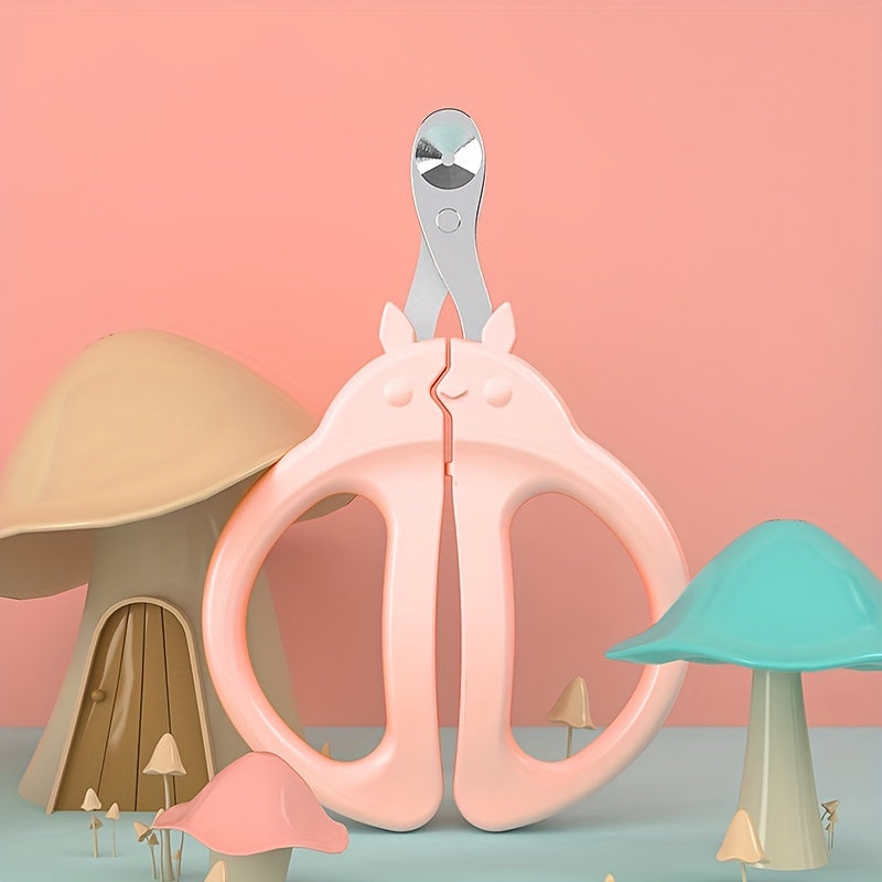 1pc Professional Cat Nail Clippers With Safety Guard, Round Hole Anti Bleeding, Perfect For Cats Of All Sizes And Breeds