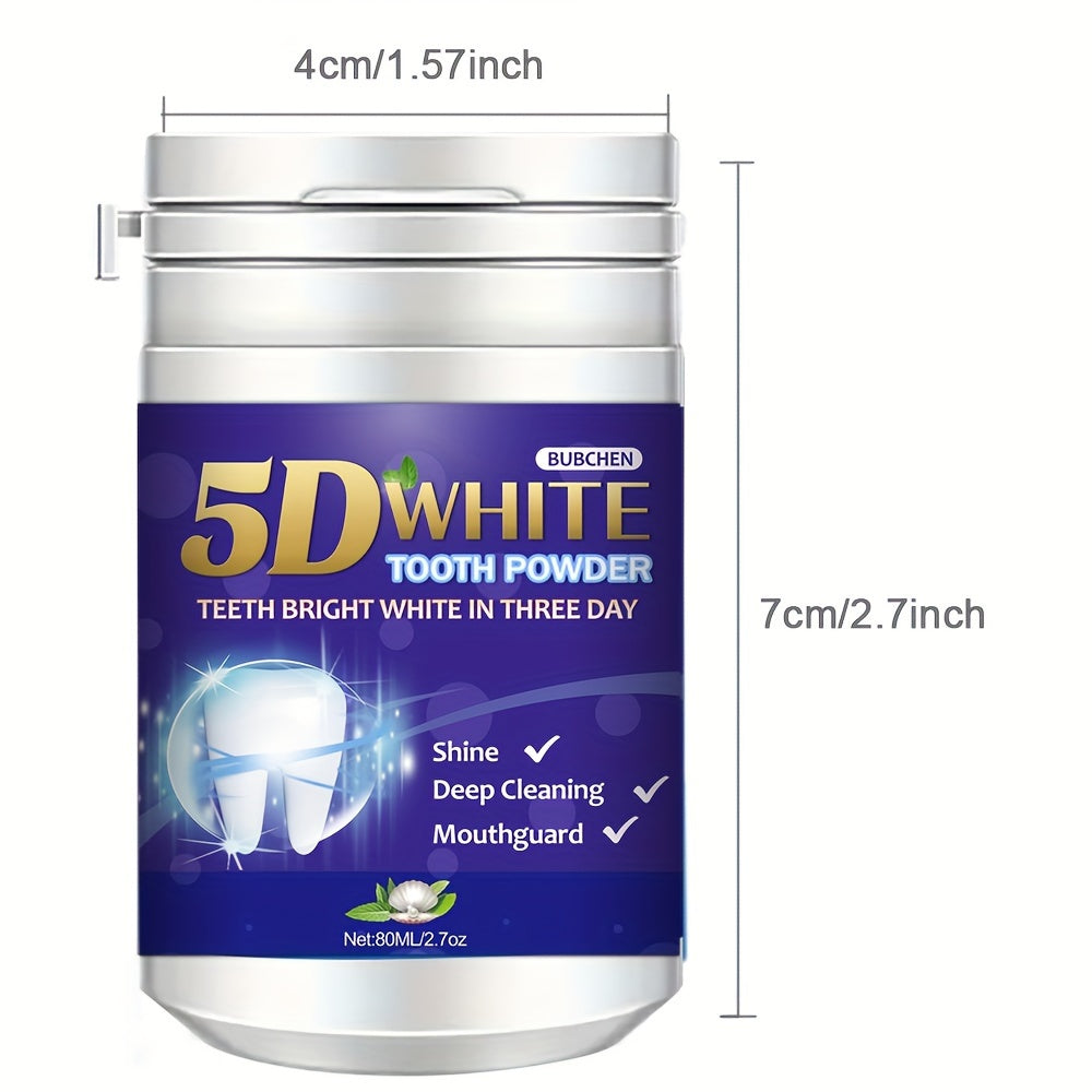 Teeth Whitening Powder, Tooth Cleaning Powder, Fresh Mint Flavor, Effective Shine And Deep Cleaning Toothpowder