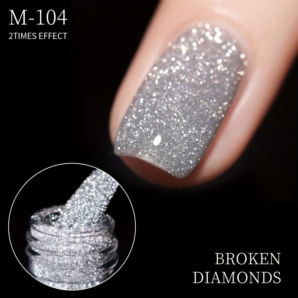 XEIJAYI 5 Colors 15ml New Popular Nail Gel Semi Permanent Nail Art Soaking LED Nail Salon DIY Nail Salon Gel, Best for Christmas