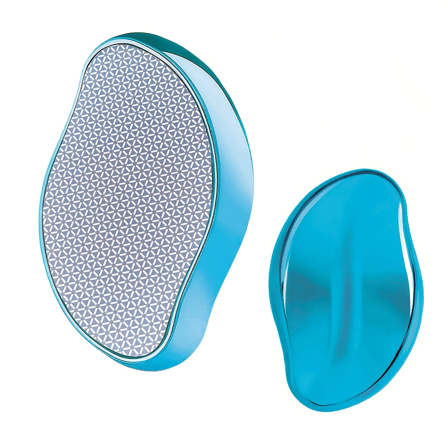 1 Unit of Crystal Hair Remover Suitable for Both Genders - a Painless Tool for Exfoliation, Reusable And Waterproof, Available in Blue, Pink, Golden Beige, And Purple, Designed for Smooth Skin on The Back, Arms, And Legs.