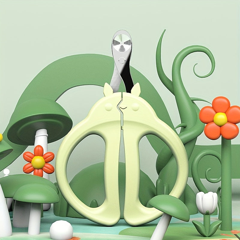 1pc Professional Cat Nail Clippers With Safety Guard, Round Hole Anti Bleeding, Perfect For Cats Of All Sizes And Breeds