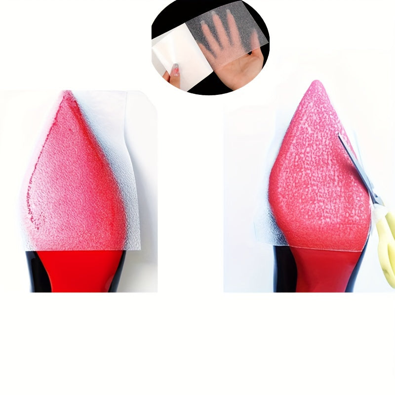 1 Roll High Heel Shoe Sole Silent Anti-Skid Pads, Wear-Resistant shoe sole anti slip pad Self-Adhesive Anti-Skid Stickers, Anti-Skid Stickers
