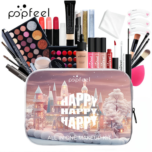 POPFEEL 2025 New Gift Cosmetic Makeup Set Beauty Makeup Box New Year Surprise Gift Mother's Day Present