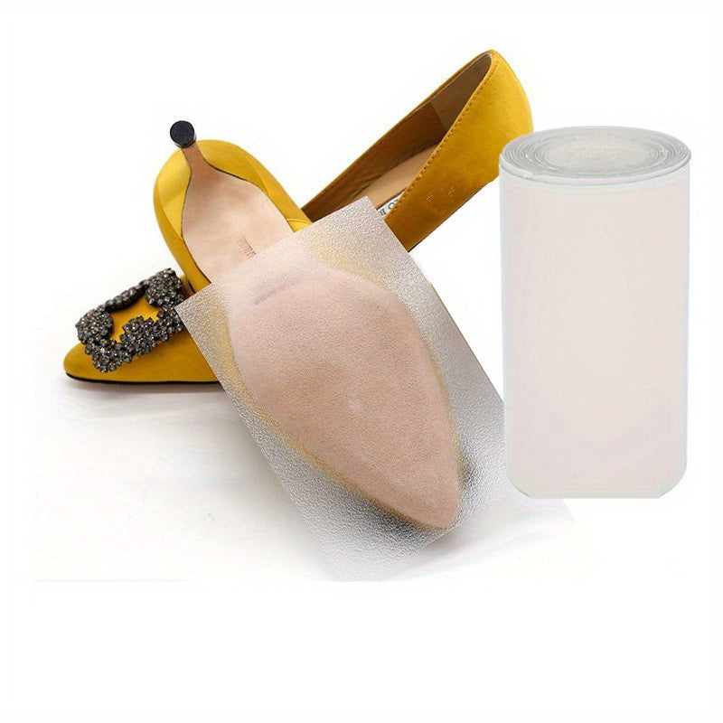 1 Roll High Heel Shoe Sole Silent Anti-Skid Pads, Wear-Resistant shoe sole anti slip pad Self-Adhesive Anti-Skid Stickers, Anti-Skid Stickers