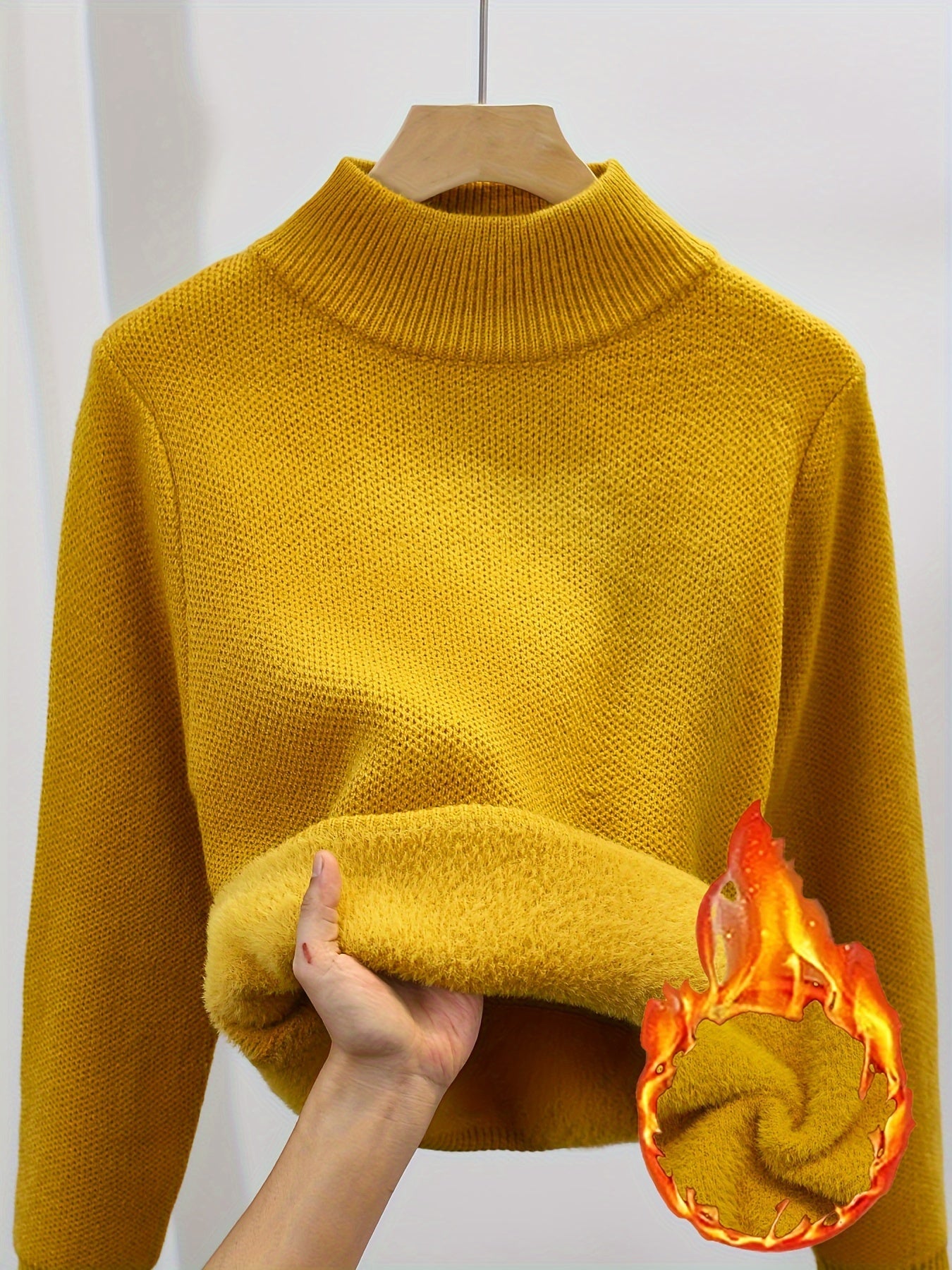 2025 New Knitted Sweater,Soft And Cozy, Perfect for Autumn And Winter Knitting.