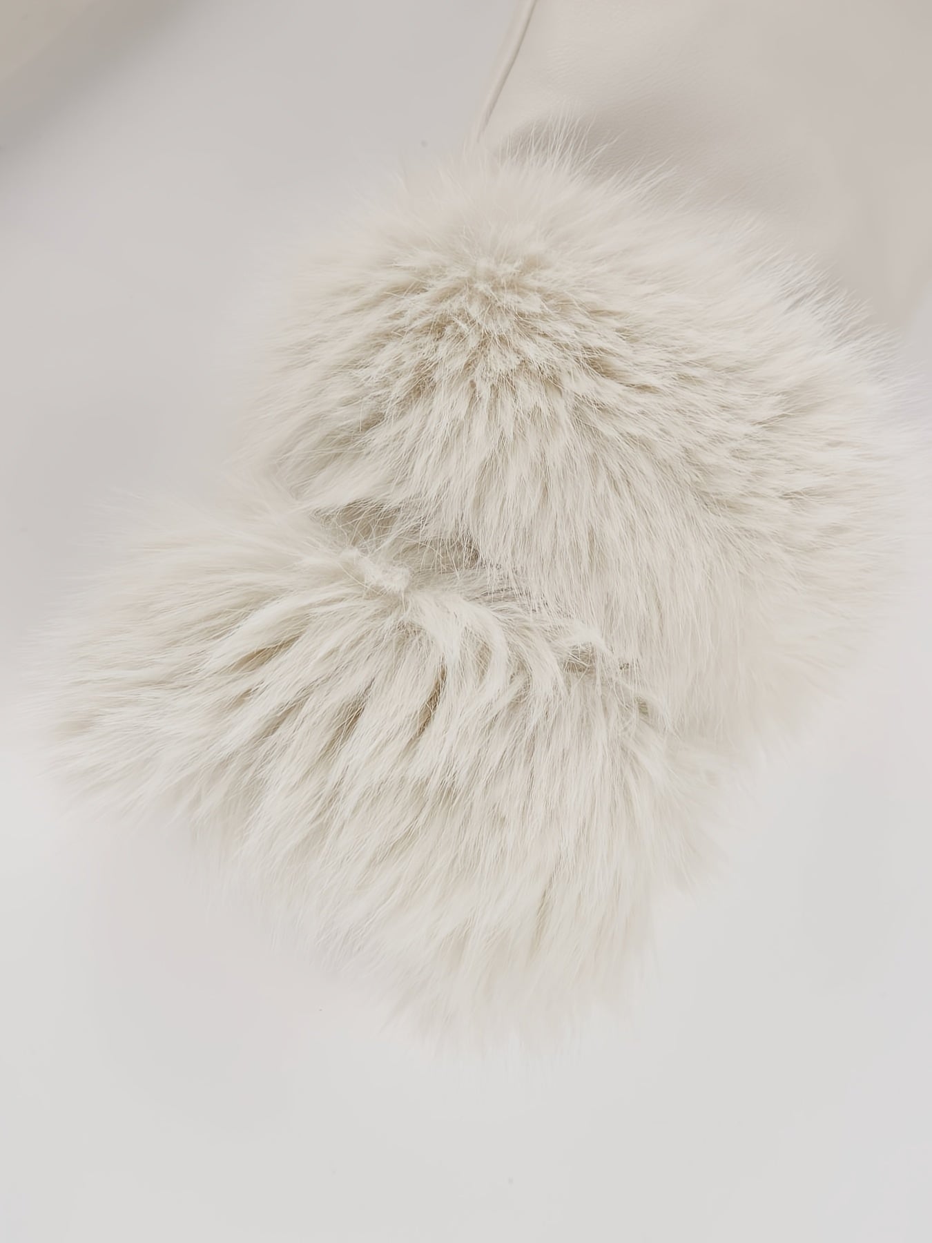 Women's Elegant Winter Jacket with Detachable Fake Fur Collar & Lapel - Belted Coat, Solid Color Long Sleeve Outerwear for Fall/Winter, Non-Stretch for Dresses/Skirts/Jeans