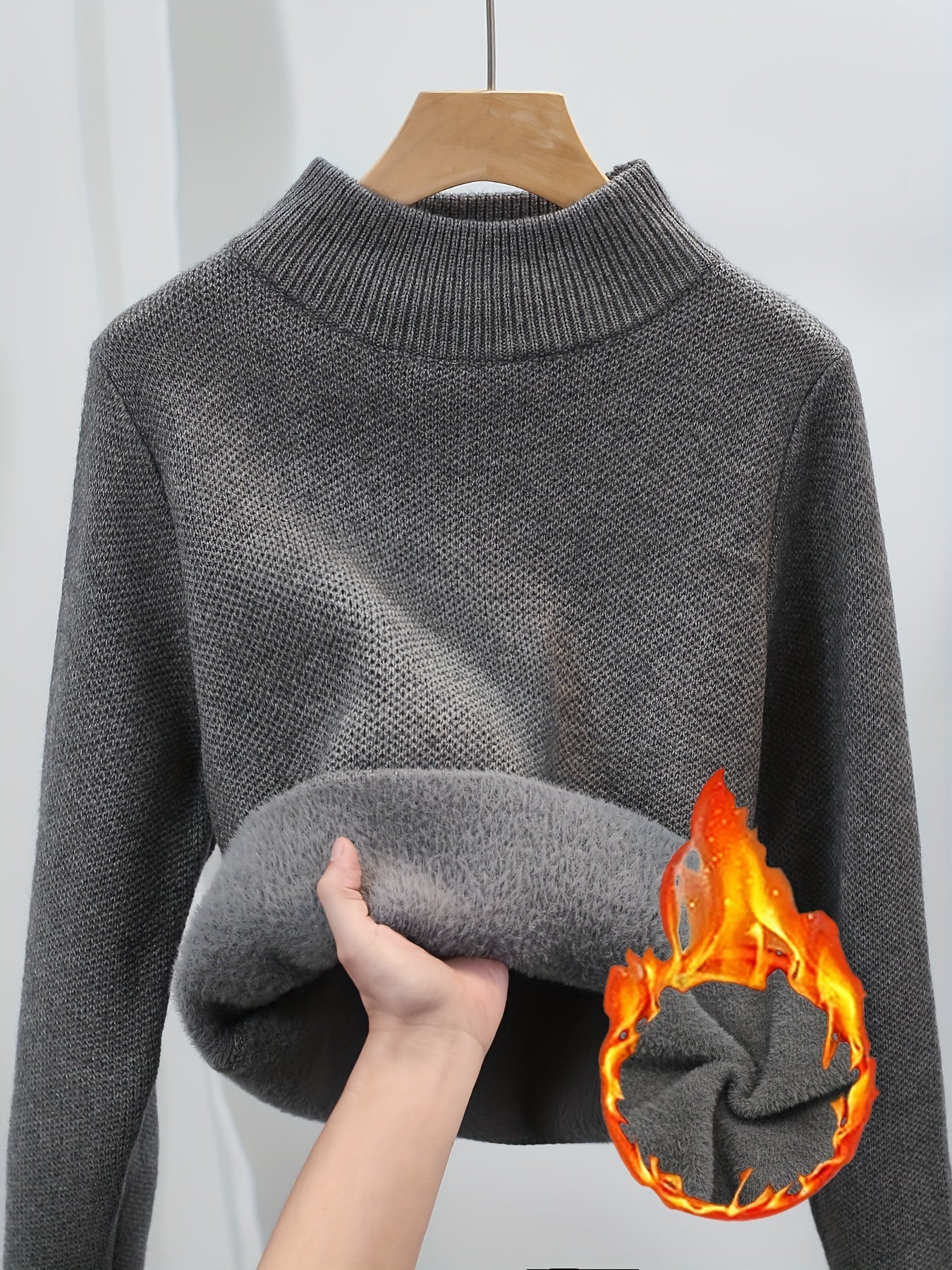 2025 New Knitted Sweater,Soft And Cozy, Perfect for Autumn And Winter Knitting.
