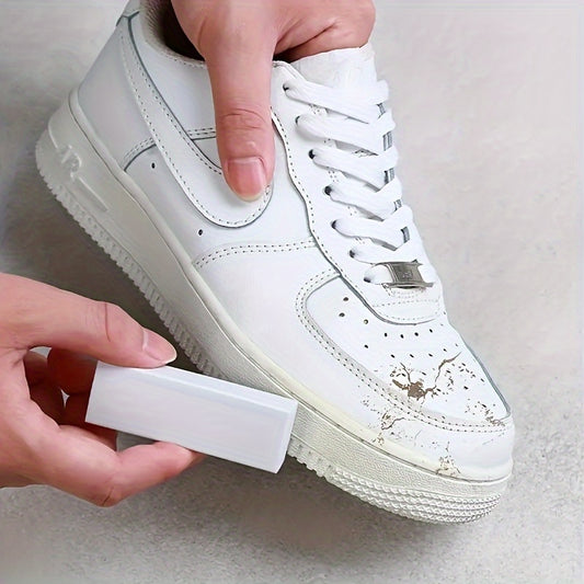 1pc Magic Shoe Eraser - No-Water Faux Leather, Brightens & Decontaminates, Gentle on Sensitive Light Beige, Scratch & Dust Resistant, Ideal for Boots & Clothes, Bathroom, Kitchen, Bedroom Cleaning, Shoe Cleaner, Toiletry Acce