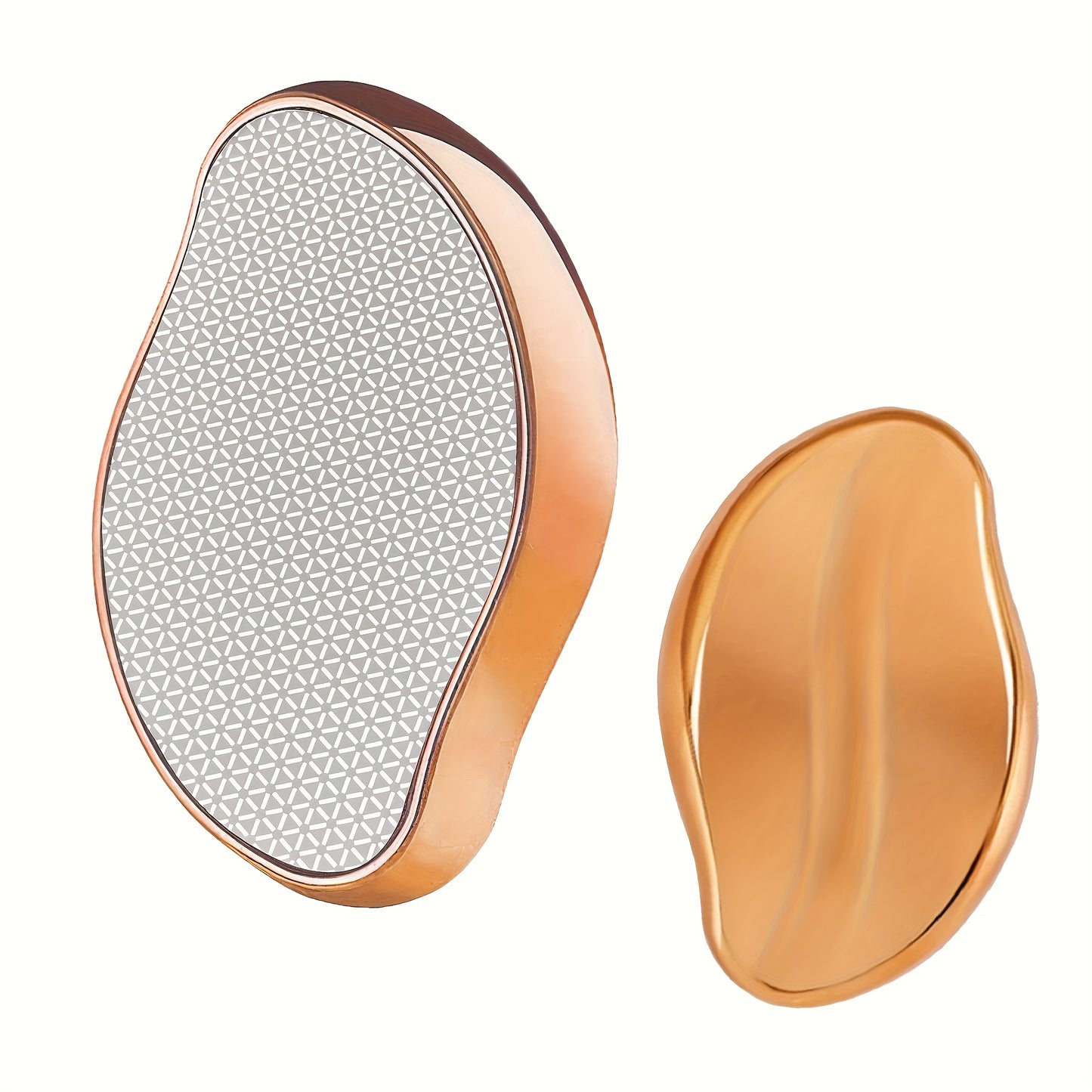 1 Unit of Crystal Hair Remover Suitable for Both Genders - a Painless Tool for Exfoliation, Reusable And Waterproof, Available in Blue, Pink, Golden Beige, And Purple, Designed for Smooth Skin on The Back, Arms, And Legs.