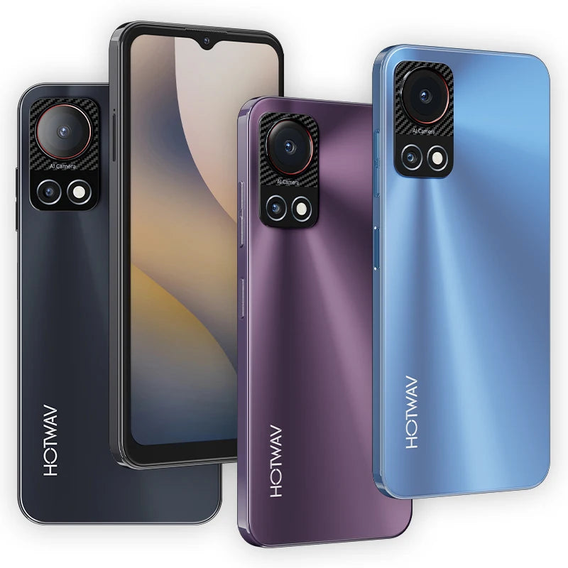 HOTWAV Note 13 Mobile Phone 6.6'' HD+ 90Hz Display 4GB 128GB Octa-Core Smartphone 50MP 5160mAh Android 13 Cellphone