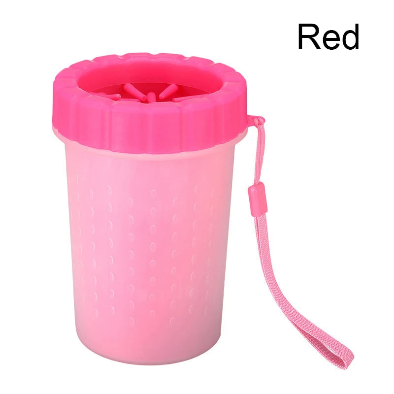 Pet Foot Washing Cup Dog Bath Magic Cat Puppy Foot Cup Wash Paw Cleaning Free Scrub Automatic Foot Wash Pet Cup Pet Dog Products