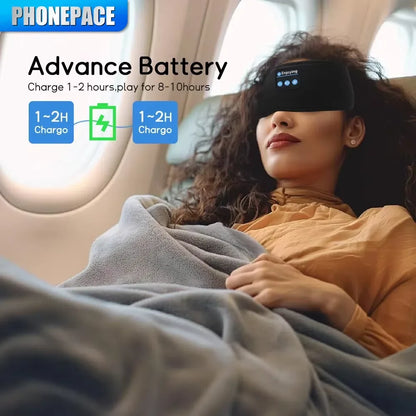 MODERISE Sleep Headband  Wireless Bluetooth Music Eye Mask