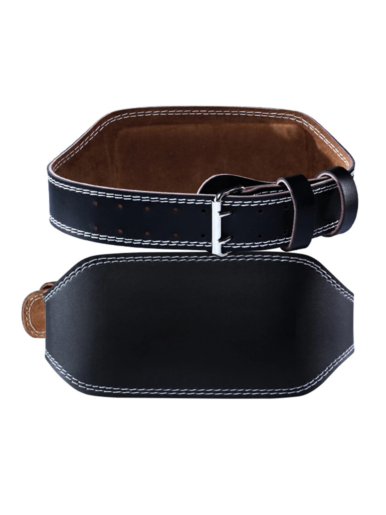 Waist Support Weight Lifting Belts 10cm-15cm Sports Safety Belt Protection Fitness Deep Squat Hard Pull Weightlifting Belt PU Le