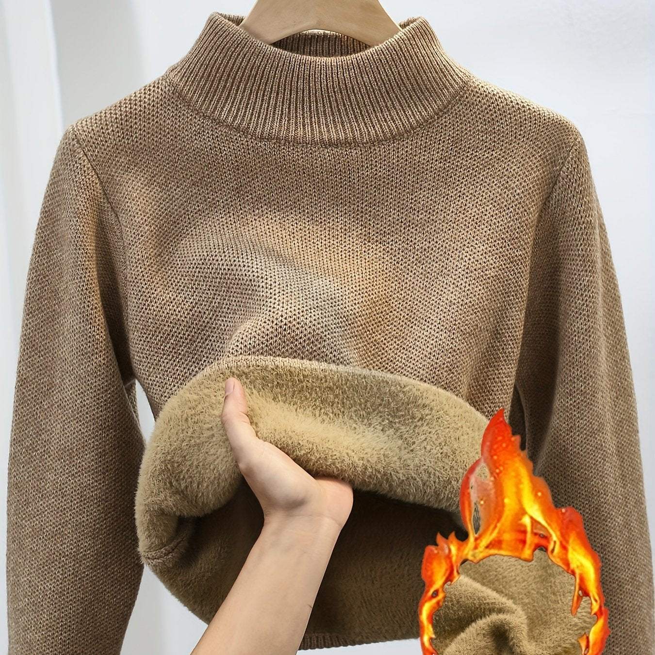 2025 New Knitted Sweater,Soft And Cozy, Perfect for Autumn And Winter Knitting.