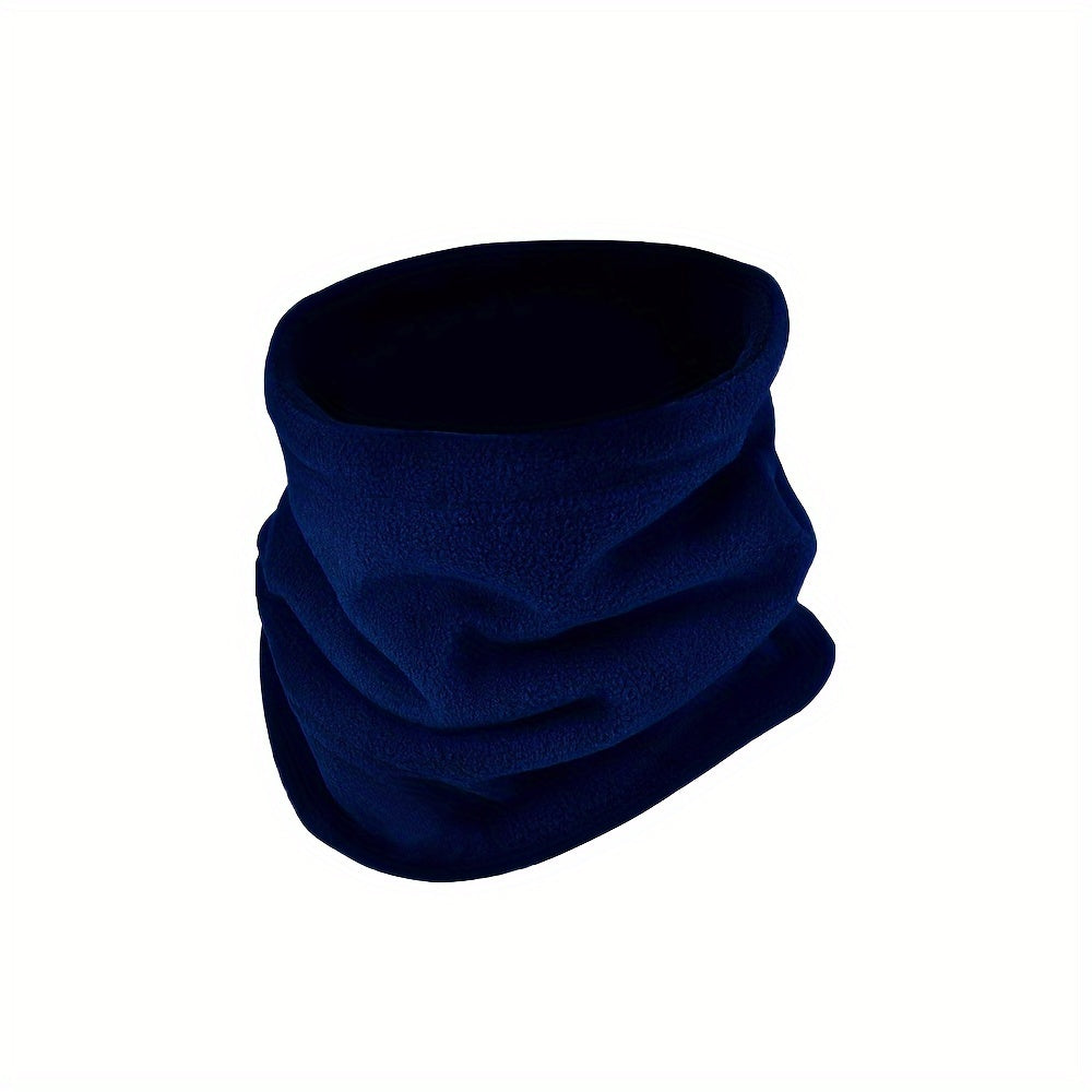Winter Warm Neck Warmer Scarf - Windproof & Cold-Resistant Balaclava-like Face Cover for, Outdoor, - Unisex Black/Blue/Navy/Charcoal - Convertible Collar for &