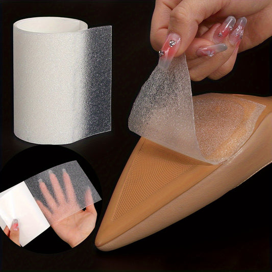 1 Roll High Heel Shoe Sole Silent Anti-Skid Pads, Wear-Resistant shoe sole anti slip pad Self-Adhesive Anti-Skid Stickers, Anti-Skid Stickers