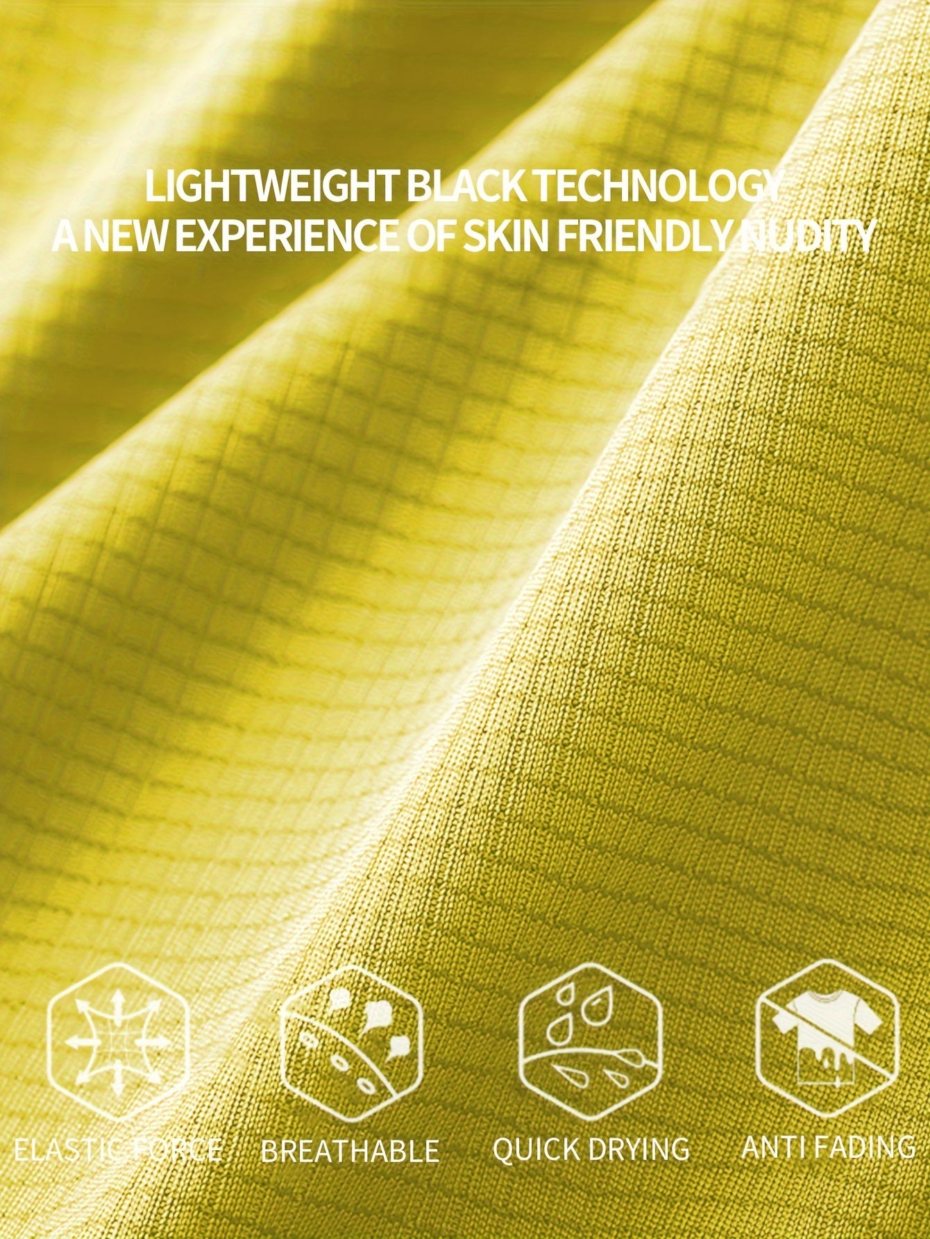 Women'S Yellow Short-Sleeve T-Shirt - Comfortable, Breathable Polyester, Round Neck, Ideal for Running, Training, and Gym Sessions, Summer Outdoor Sportswear, Training Apparel | Sporty Casualwear | Knit Construction