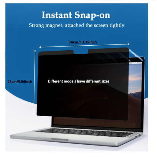 1 Pack of Magnetic Privacy Screen for Macbook